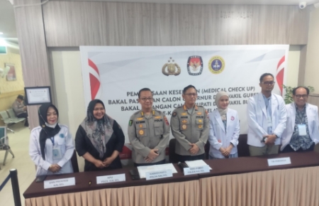 18 Dokter Spesialis Cek Kesehatan Calon Kepala Daerah di Kalsel