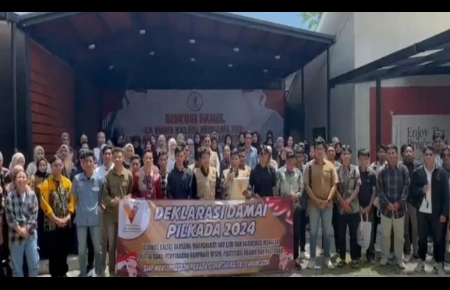 Polda Kalsel-LSV gelar diskusi untuk pilkada aman dan nyaman