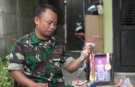 Anaknya Lolos Bintara Polri Jalur Disabilitas, Anggota Kodim Apresiasi Kapolri