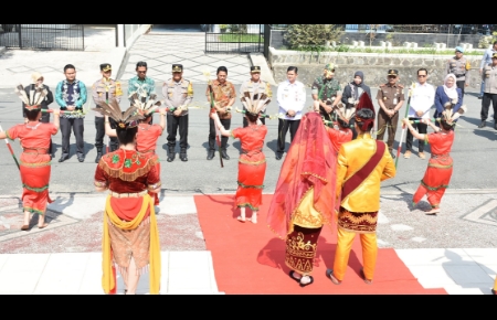 Road Tour Deklarasi Pilkada Damai 2024 Polda Kalsel Berlanjut, Kali Ini Di Kabupaten Balangan