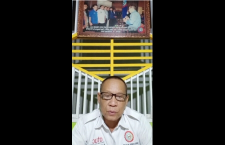 Ketua DPD FSPSI Kalsel Sampaikan Ucapan Dirgahayu Bhayangkara ke-79