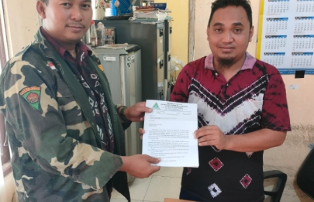 Dukung Desa Kelumpang, GP Ansor Tapin Ajak Masyarakat Tolak Paham Khilafah