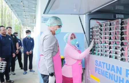 SPPG Polresta Banjarmasin 1 Diresmikan dan Siap Layani Gizi 1039 Penerima Manfaat